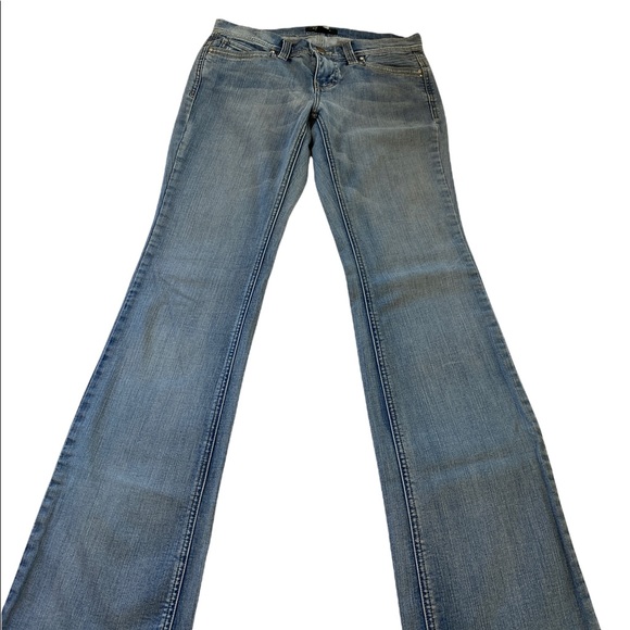 WHBM NOIR BOOT LEG JEANS 2R - Picture 3 of 11